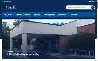 UF Health Endoscopy Center website