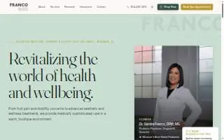 FRANCO & CO - Podiatric Medicine & Surgery website