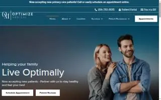 Optimize Medical Primary Care website