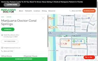 Marijuana Doctor Coral Springs website