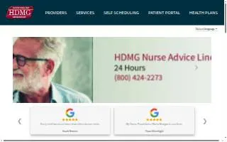 High Desert Medical Group website