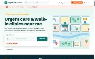 Urgent Medical Care Inc website