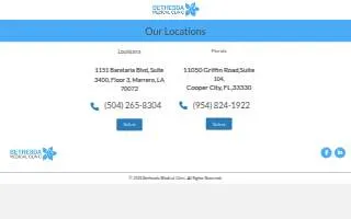 Bethesda Medical Clinic of Davie website