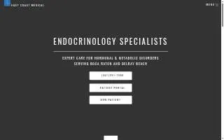 East Coast Medical Associates website