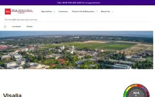 Baz Allergy Asthma and Sinus Center - Visalia website