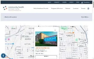Community Health Northwest Florida Adult & Family Care at West Jackson Street of Pensacola website