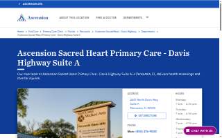 Ascension Sacred Heart Primary Care - Davis Highway Suite A
