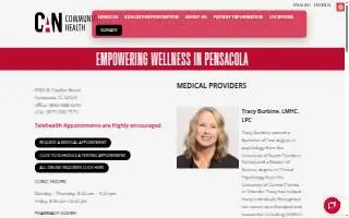 CAN Community Health - Pensacola website