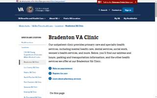 Bradenton VA Clinic