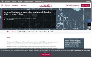 UCHealth Physical Medicine and Rehabilitation Clinic - Fort Collins