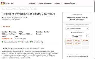 Piedmont Physicians of South Columbus