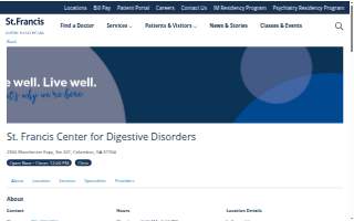 St. Francis Center for Digestive Disorders