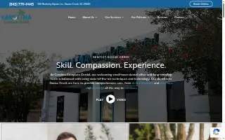 Carolina Complete Dental website