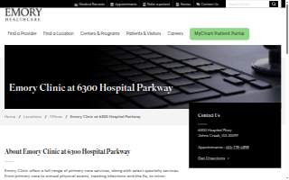 Emory Clinic at 6300 Hospital Parkway