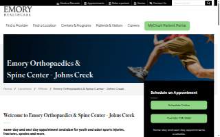 Emory Orthopaedics & Spine Center - Johns Creek