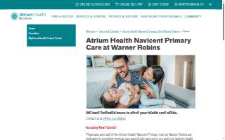 Atrium Health Navicent Primary Care Warner Robins