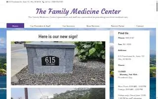 The Family Medicine Center website