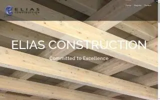 Elias Construction Company of Los Angeles website