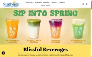 Sunbliss Cafe - Anaheim website