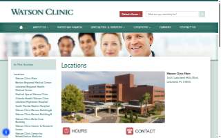 Watson Clinic Main