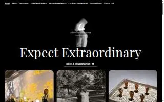 Oberlin Catering Miami website