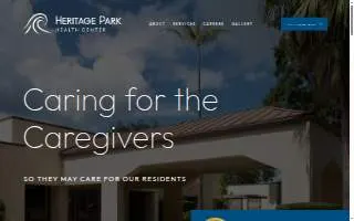 Heritage Park Health Center website