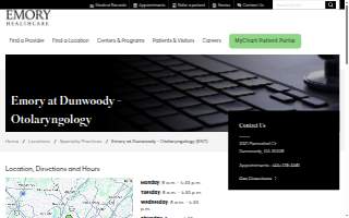 Emory at Dunwoody - Otolaryngology