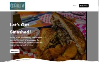 The GRÜV Sports Bar & Lounge website