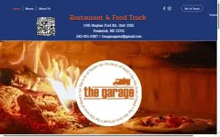 The Garage of Frederick website