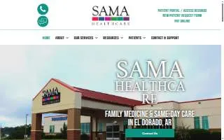 Sama Healthcare of Minneapolis website
