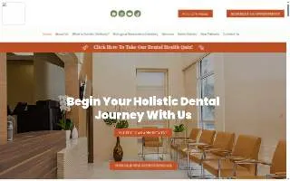 Holistic Dental Center website
