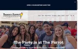 Thirsty Parrot of Cleveland website