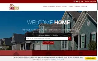 Solid Rock Realtors, Claremore website