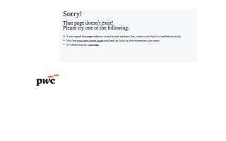 PwC - Tax Services of Boston website