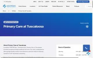 Bear Creek Family Practice: Affiliated with Southeast Medical Group website