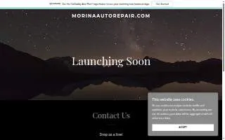 Morina Auto Repair website