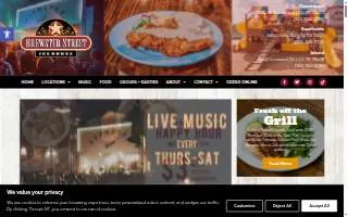 Brewsters Restaurant website