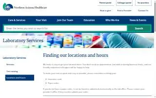 North Star Medical Offices website