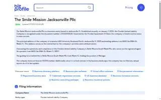 The Smile Mission - Jacksonville website