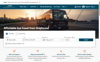 Greyhound: Bus Station