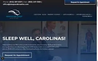 Advanced Sleep & TMJ Centers of Murrells Inlet website