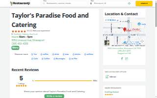 Taylor's Paradise Food and Catering