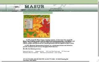 Masur Trucking Inc website