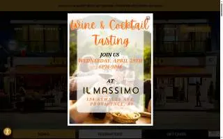 Massimo Ristorante website