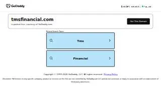 TMS Financial of Green Bay website