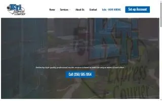 KTI Express Courier website