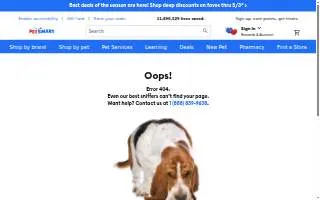 PetSmart Veterinary Services - Fayetteville website