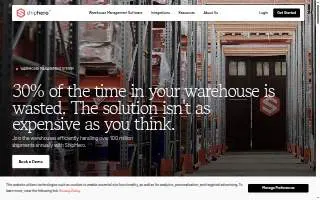 ShipHero of Stamford website