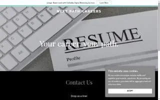 NextPath Career Partners website