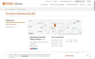 Banfield Pet Hospital of Kansas City website